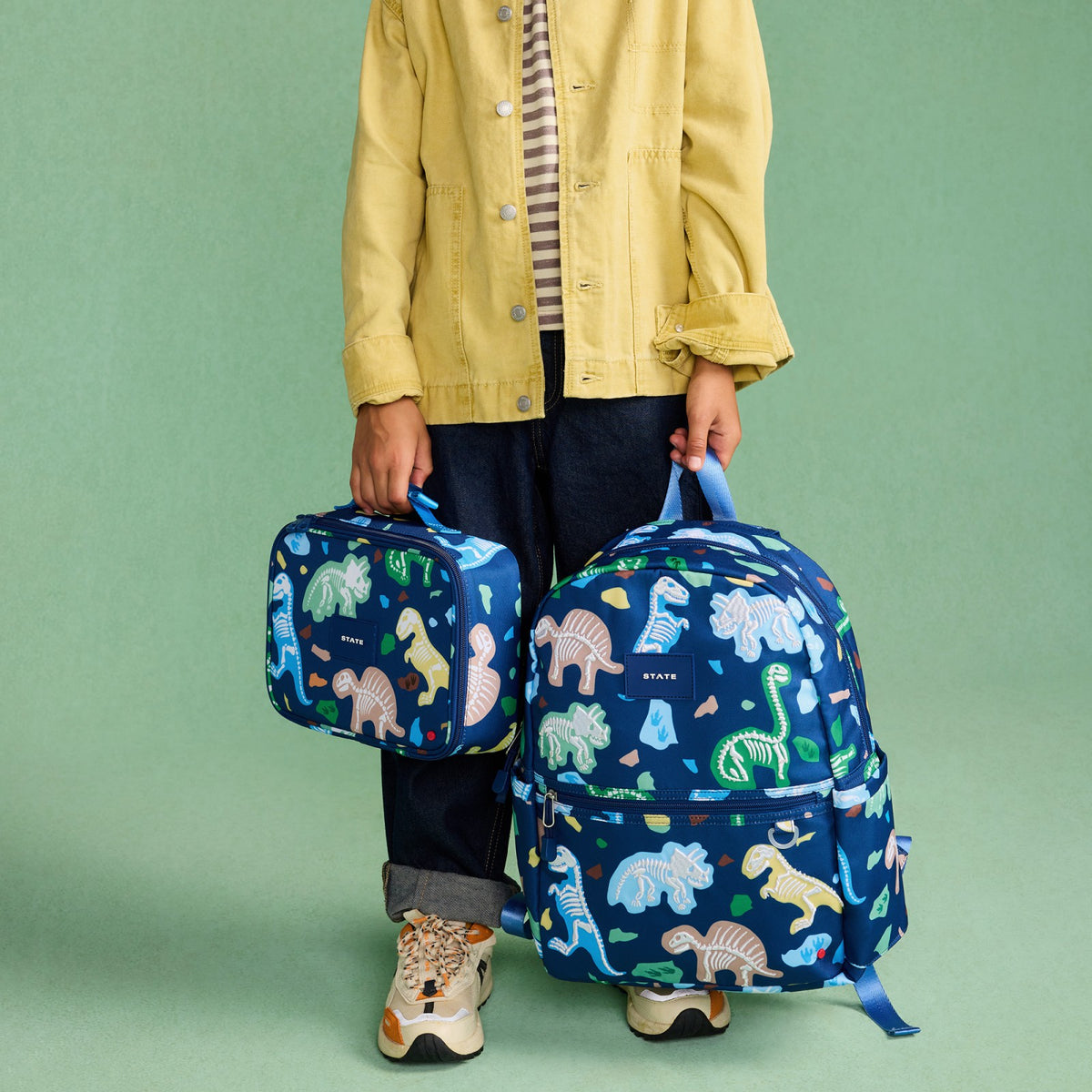 Kane Kids Travel Backpack Dino Fossil