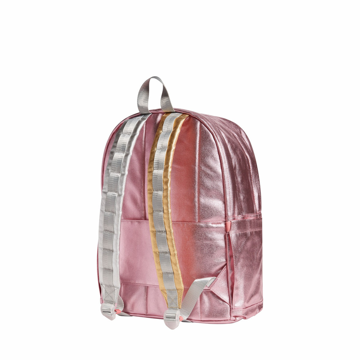 Kane Kids Large Backpack Metallic Pink/Silver