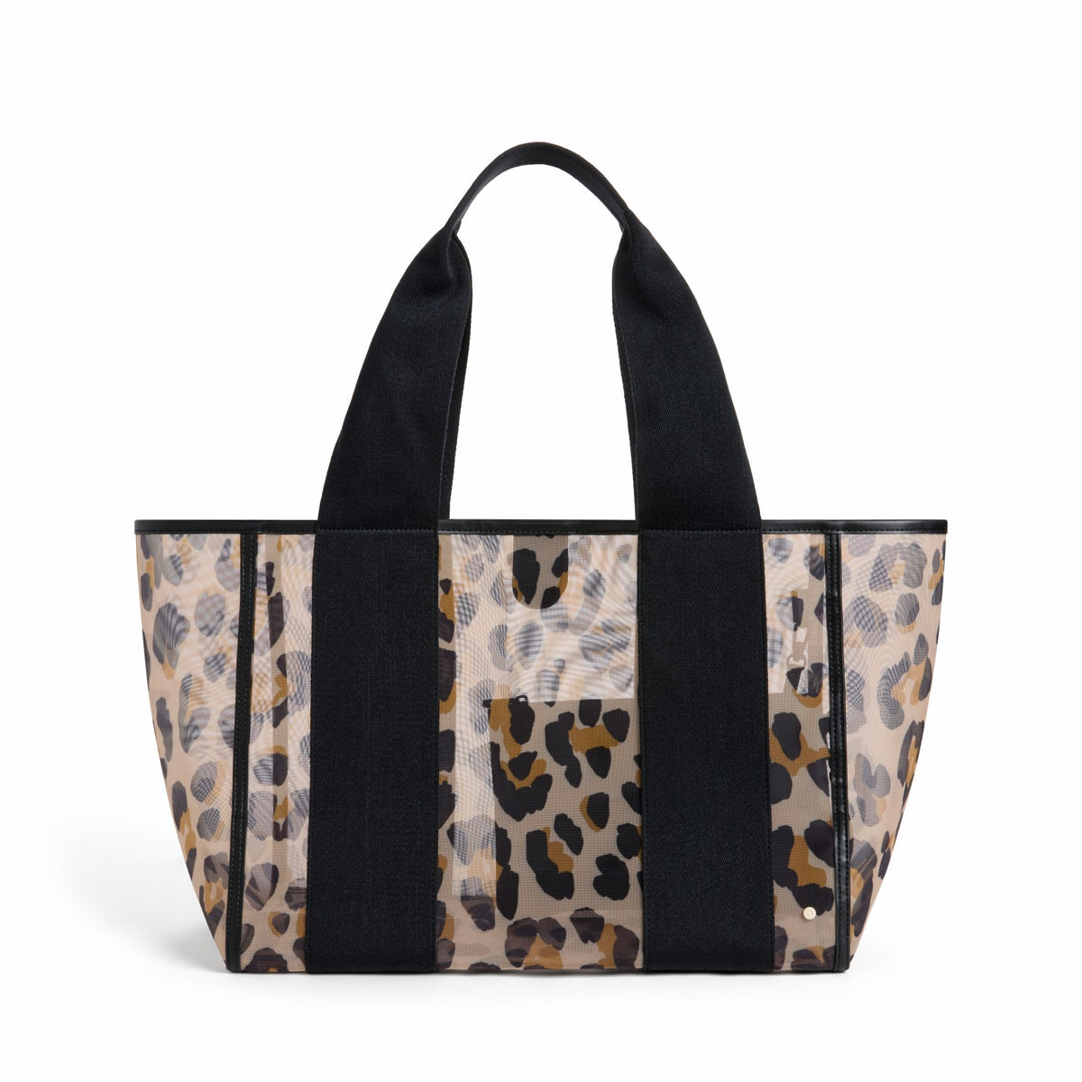 Wellington Cabana Tote Mesh Leopard