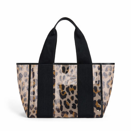 Wellington Cabana Tote Mesh Leopard
