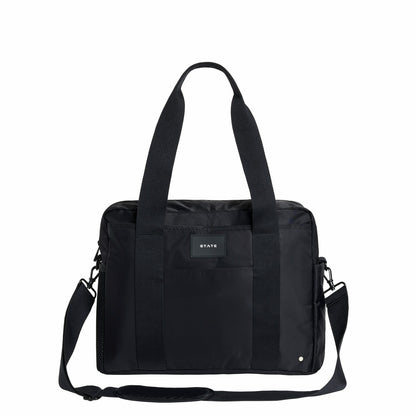 Jordan Diaper Tote Nylon Black