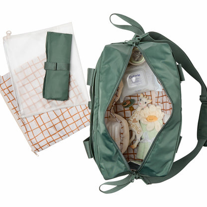 Jordan Diaper Tote Nylon Ice Blue