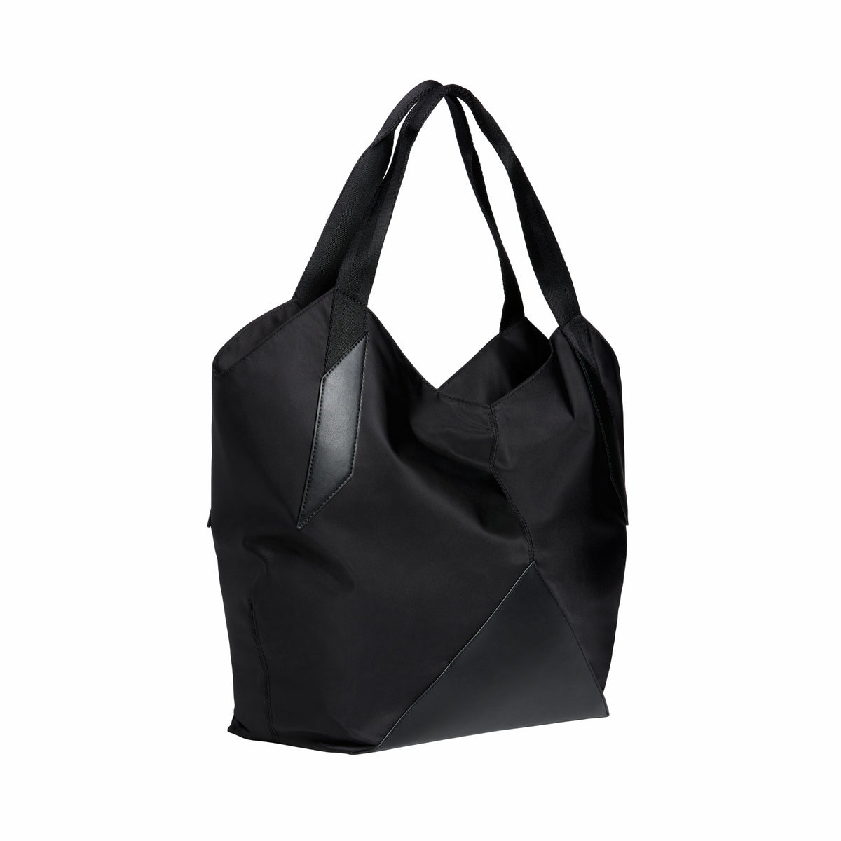 Beverly Tote Recycled Nylon Black