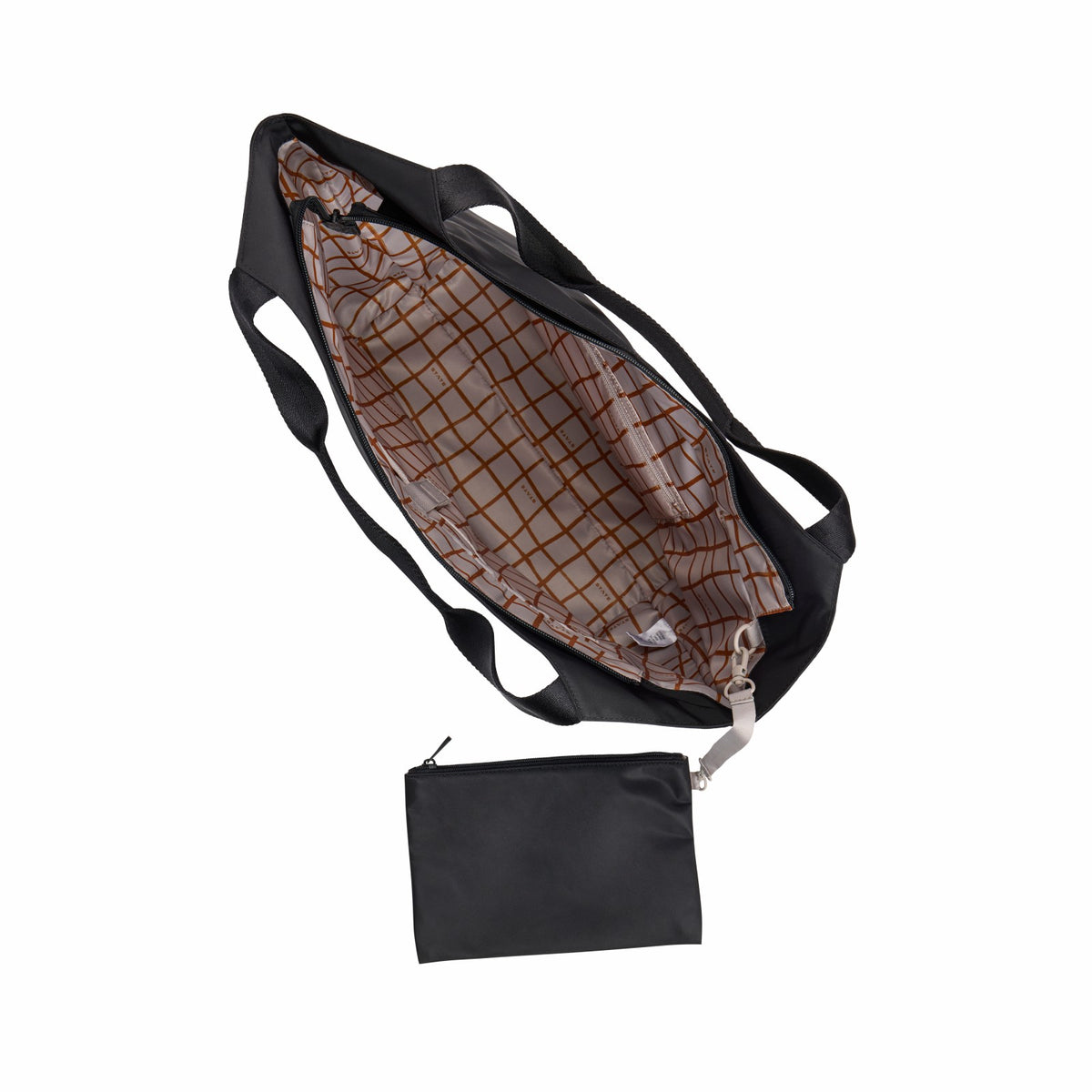 Beverly Tote Recycled Nylon Black