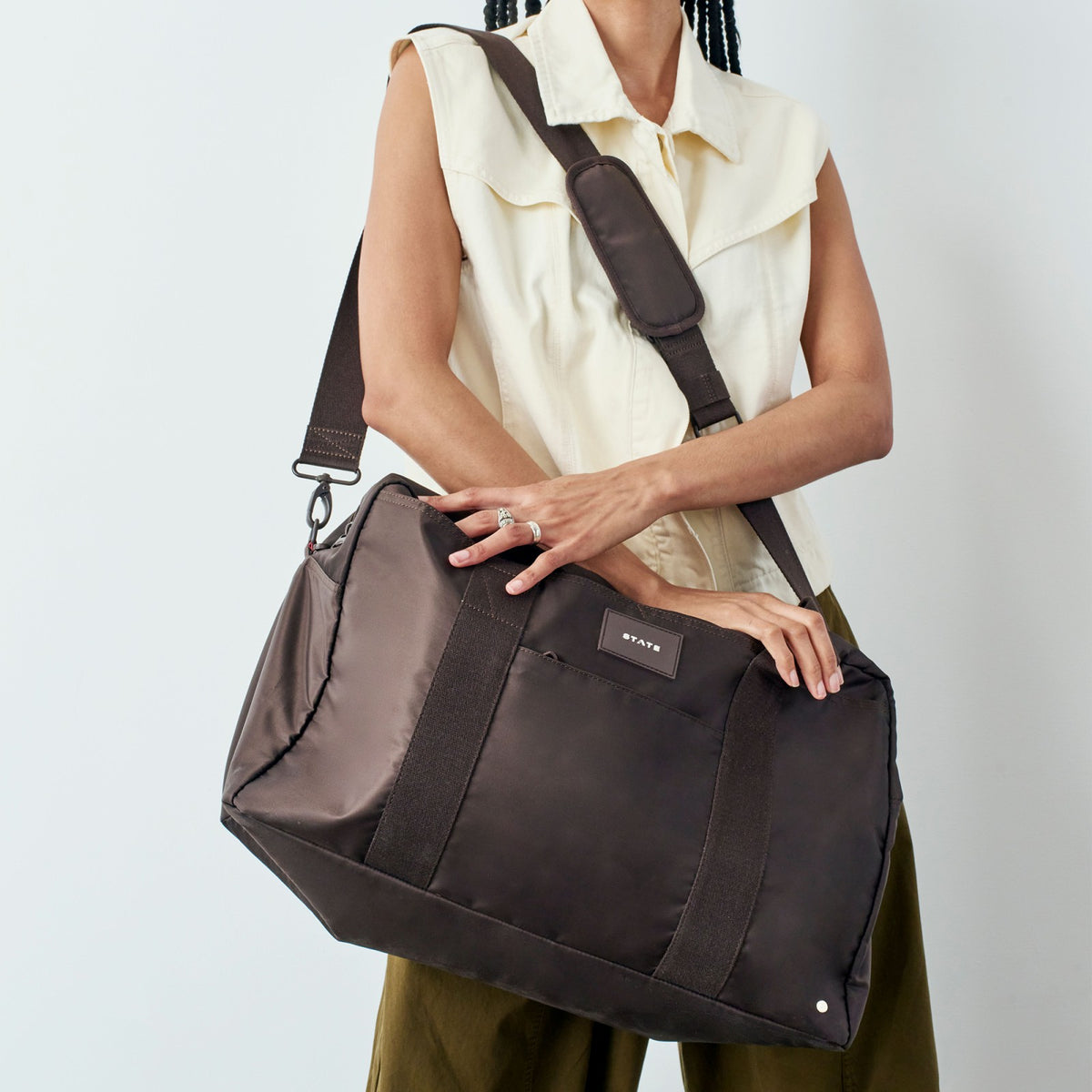 Wellington Weekender Nylon Brown