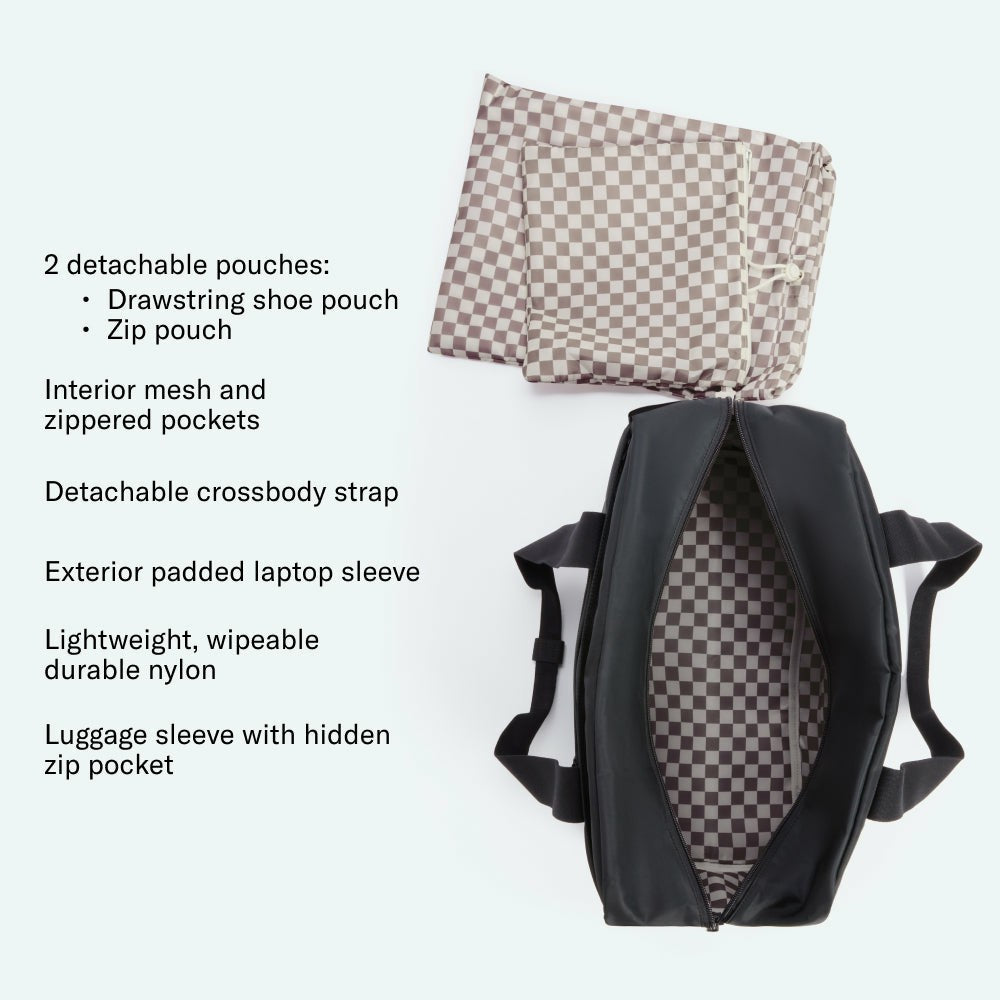 Wellington Weekender Nylon Black