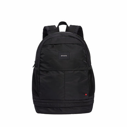 Lenox with Shoe Pocket Backpack Nylon Black