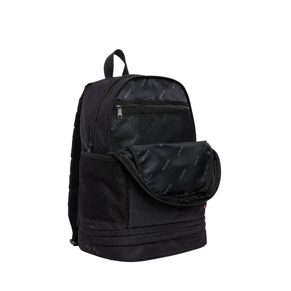 Lenox with Shoe Pocket Backpack Nylon Black