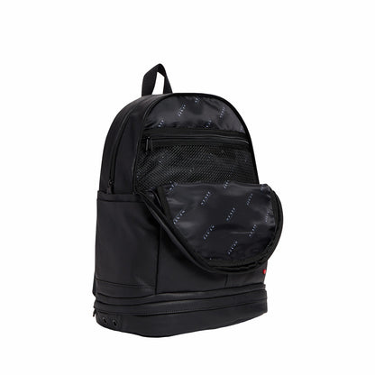 Lenox with Shoe Pocket Backpack Coated Canvas Black