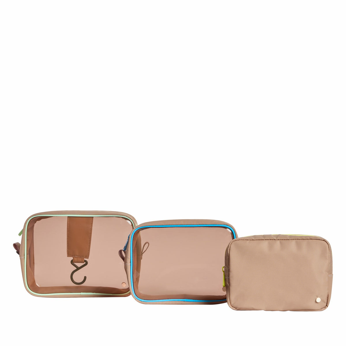 Travel Pouch Set TPU Latte