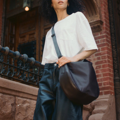 Luna Crossbody Recycled Nylon Brown