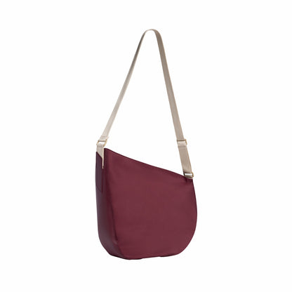 Luna Crossbody Recycled Nylon Burgundy