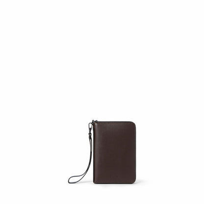 Passport Holder Vegan Leather Brown