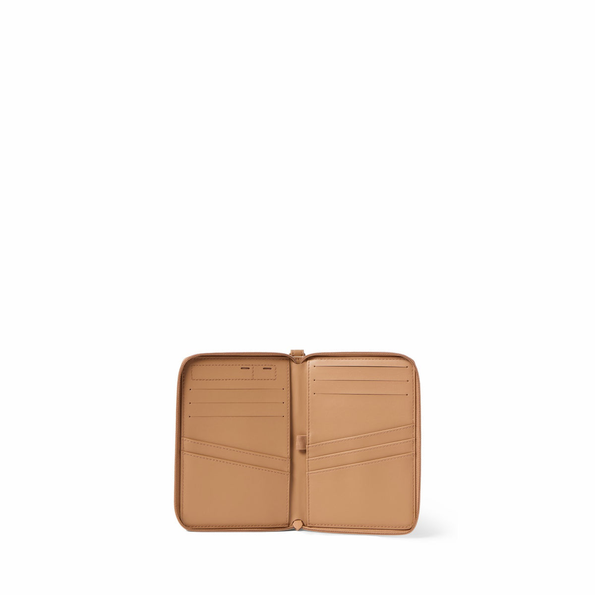 Passport Holder Vegan Leather Sand