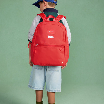 Kane Kids Backpack Recycled Polycanvas Red