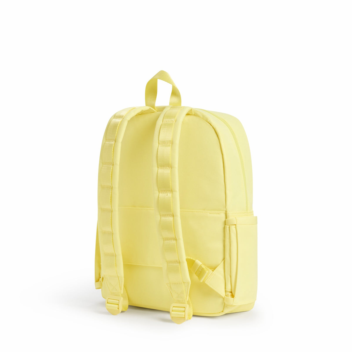 Kane Kids Travel Backpack Recycled Polyester Canvas Solids Butter Yellow
