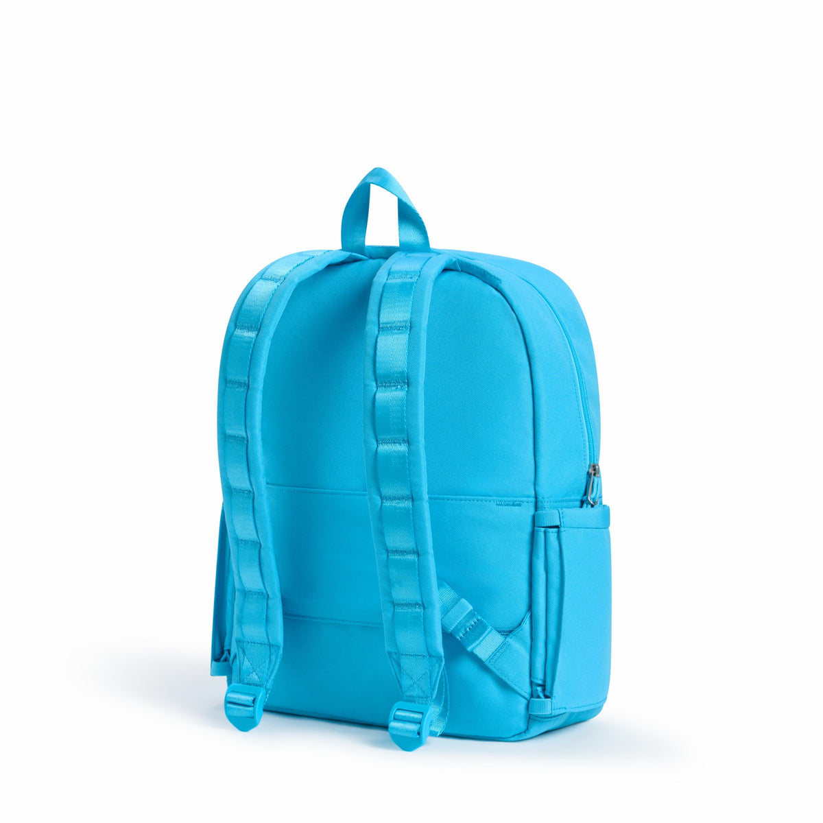 Kane Kids Travel Backpack Recycled Polyester Canvas Solids Bright Blue