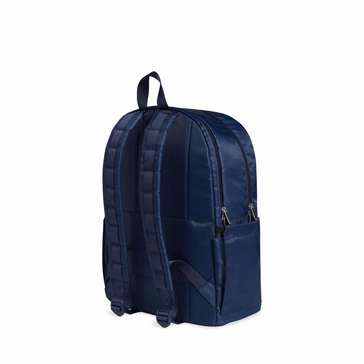 Kane Kids Large Backpack Nylon Chevron Puffer Blue