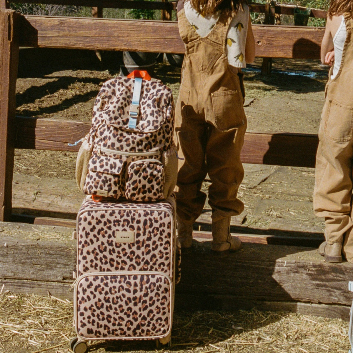 Charlie Rucksack Nylon Leopard