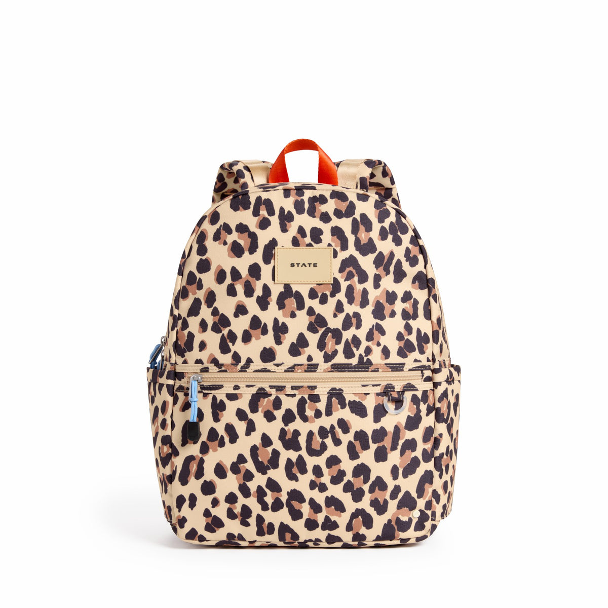 Kane Kids Travel Backpack Printed Canvas Leopard