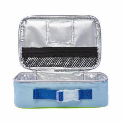 Rodgers Lunch Box Color Block Navy/Neon