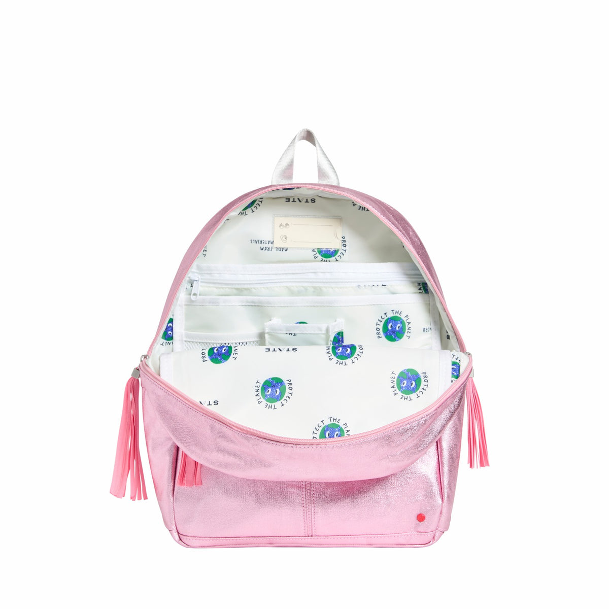 Kane Kids Backpack Nylon Puffer Sunset