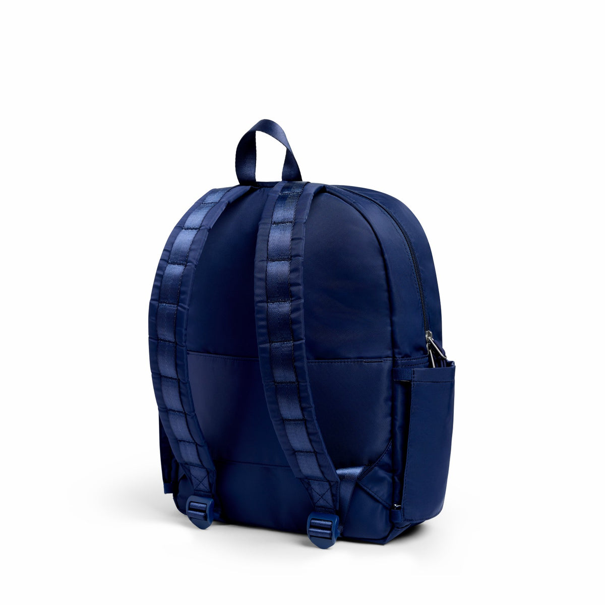 Kane Kids Backpack Nylon Puffer Blue Chevron
