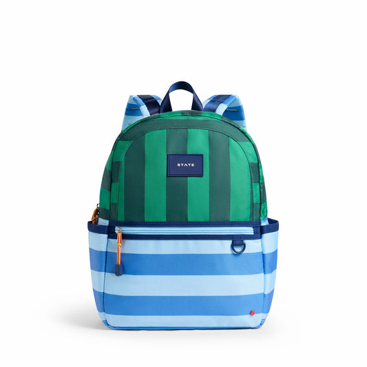 Kane Kids Travel Backpack Recycled Polyester Canvas Stripe