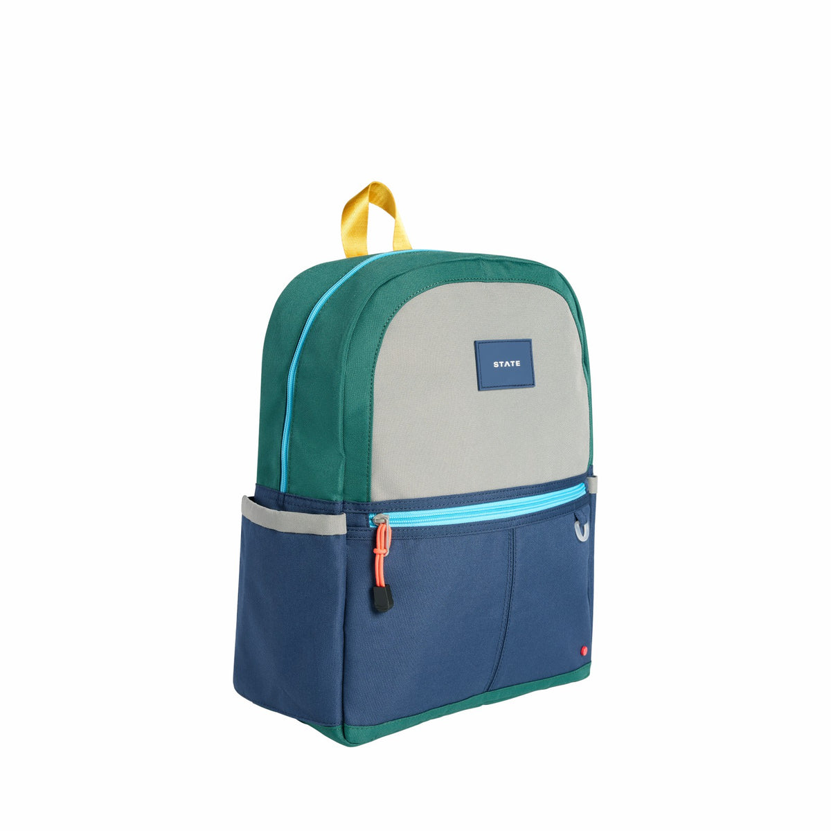 Kane Kids Backpack Polyester Canvas Green/Navy