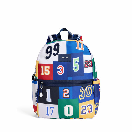 Kane Kids Travel Backpack Polyester Canvas Varsity Numbers