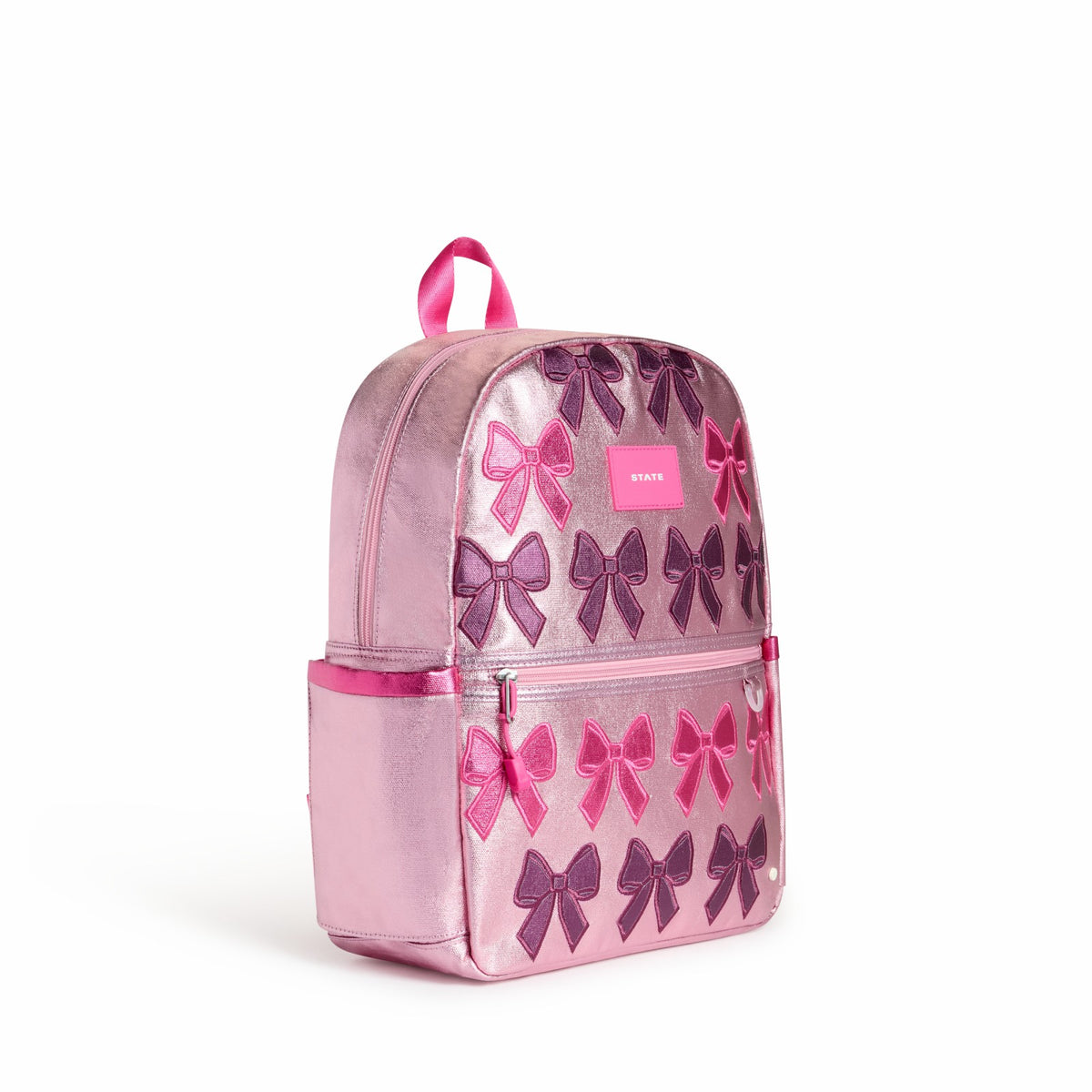 Kane Kids Backpack Metallic Patchwork Bows