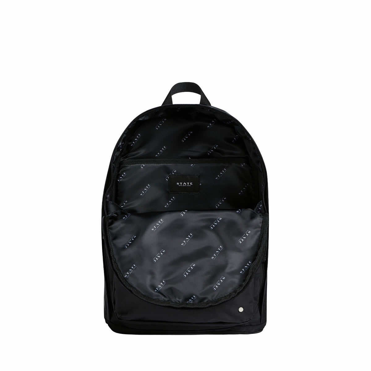 Lorimer Nylon Backpack Black/Black